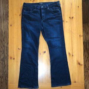 Banana republic slim bootcut jeans